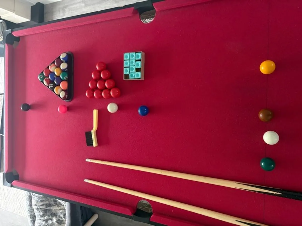 Pool table 5ft - Image 3