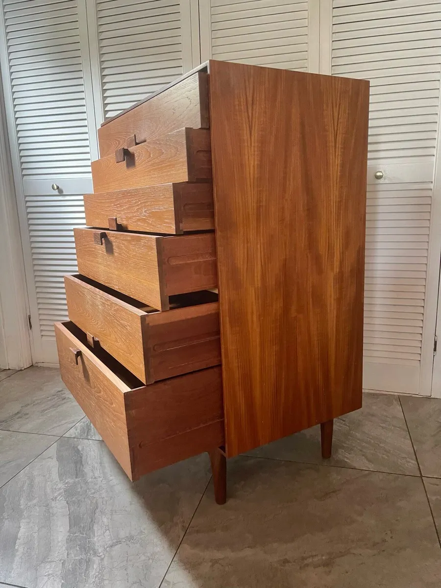 Mid century G plan Danish Tallboy - Image 2