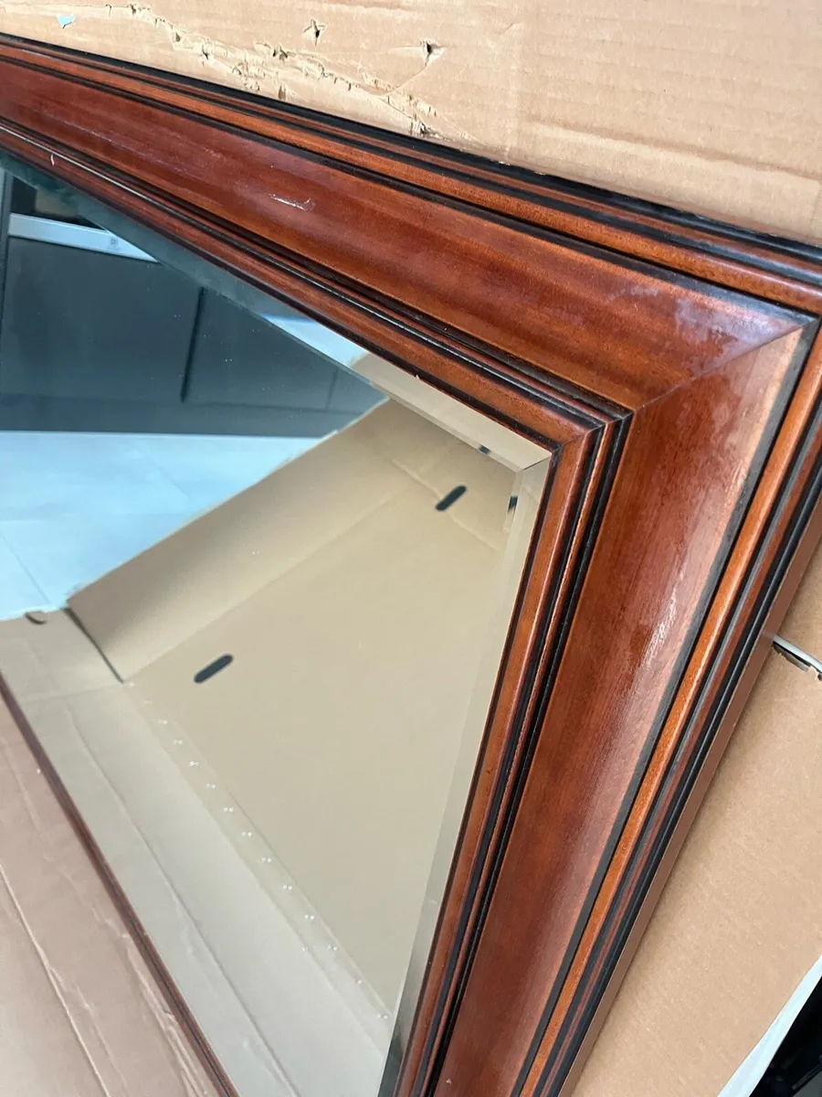 Large vintage mirror - Image 2