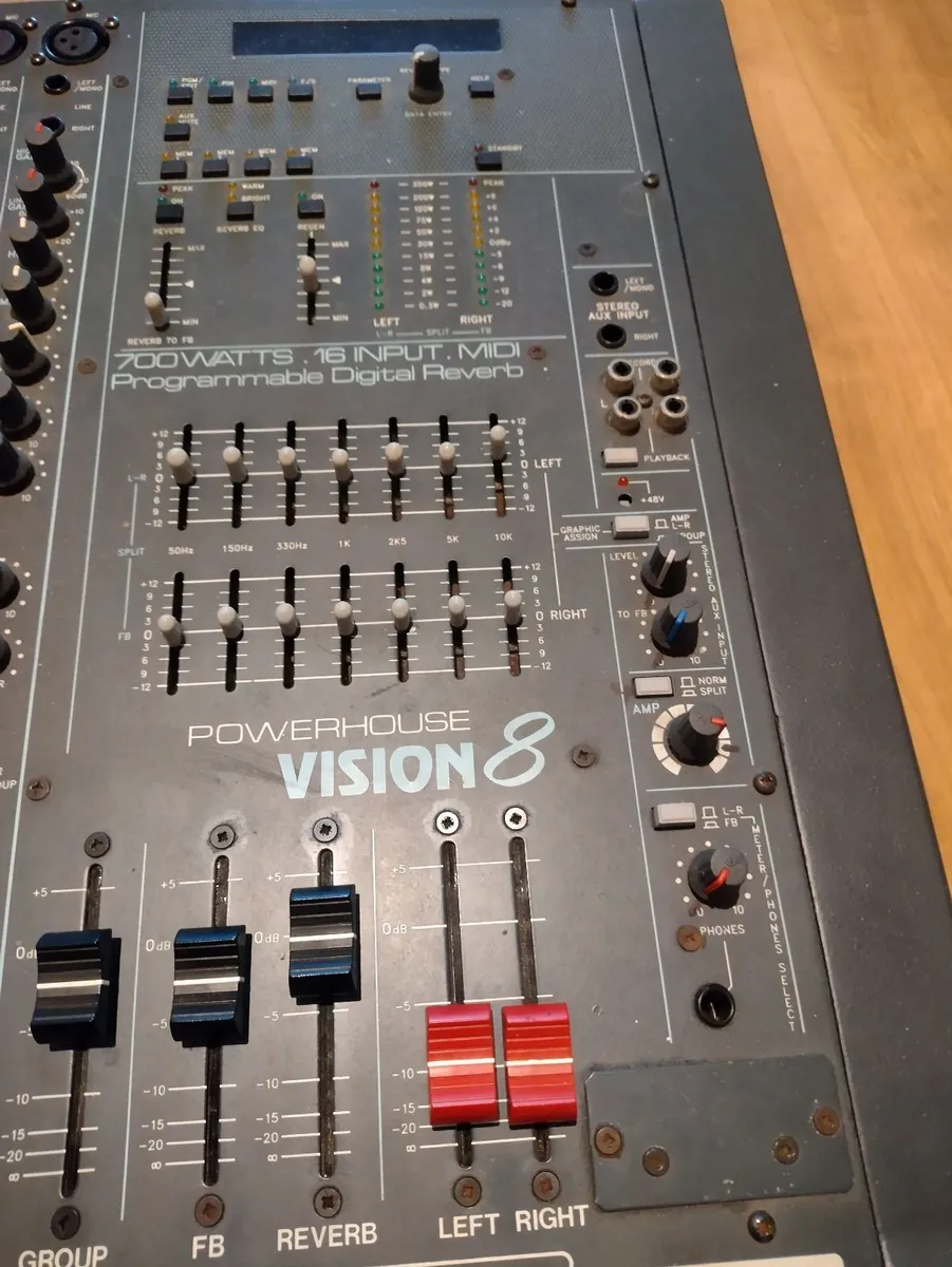 P.A. system. UP TO 16 INPUTS. - Image 2