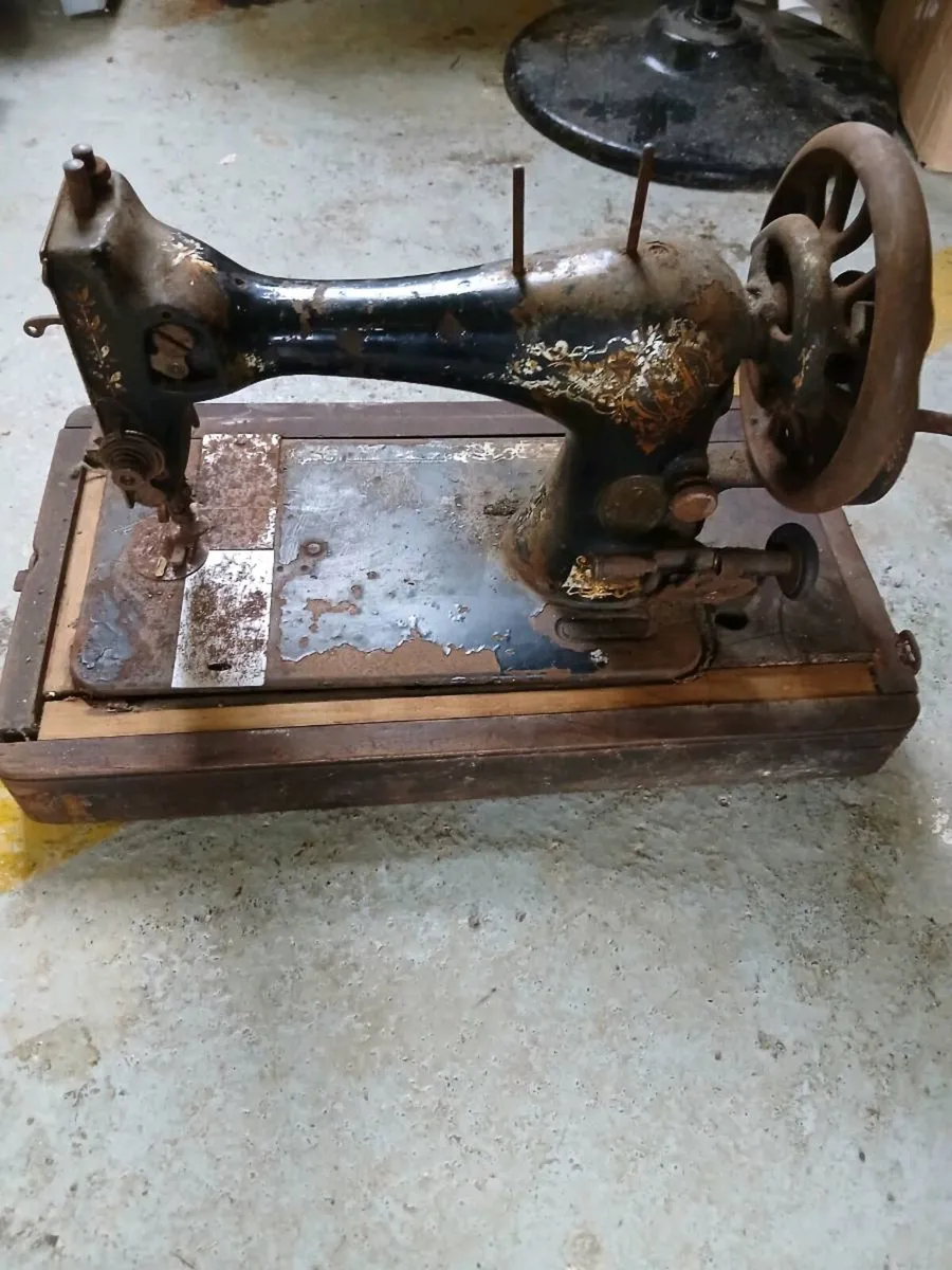 Old sewing machine