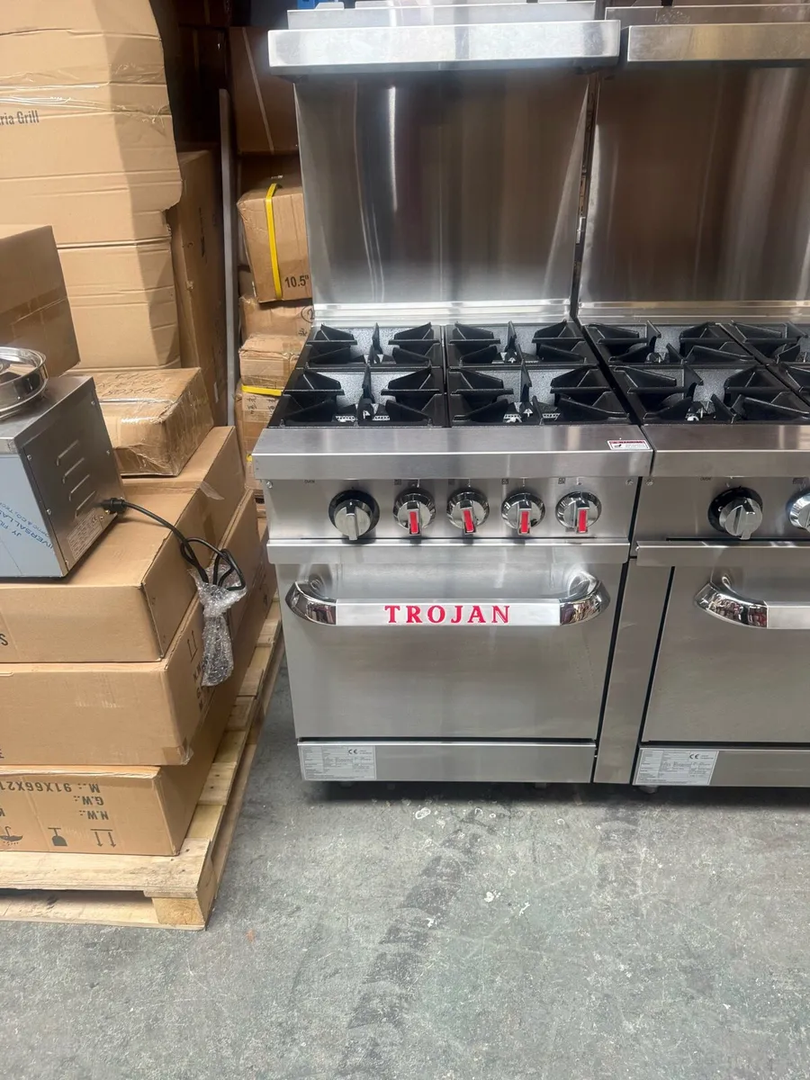 New high performance  Trojan  6 ring cooker - Image 3