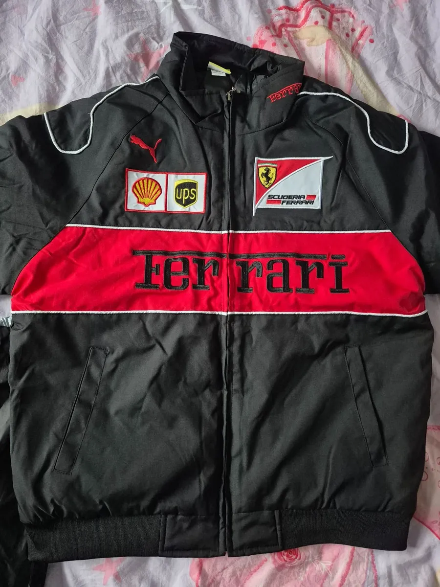 Ferrari F1 Vintage Racing Jacket - Black Edition - Image 3