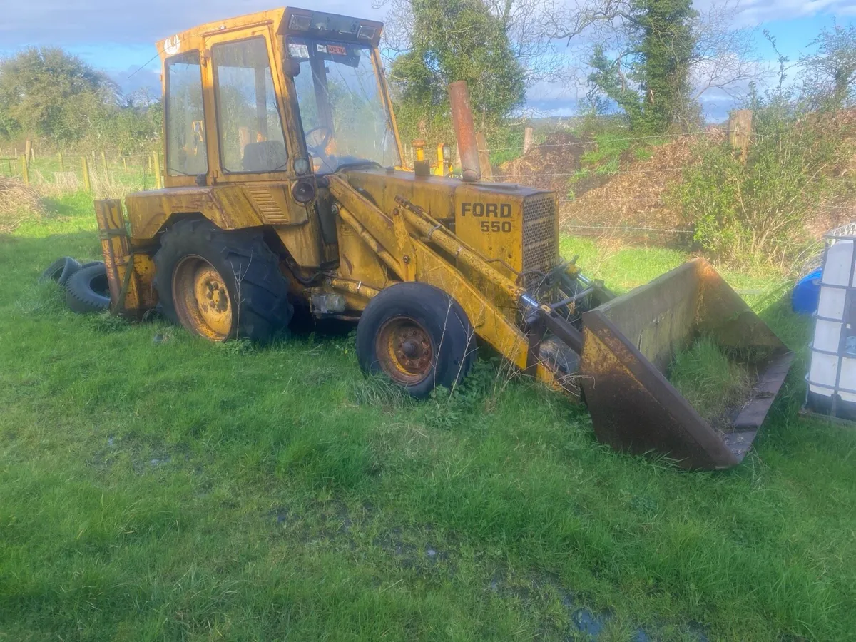 Ford 550 jcb backhoe - Image 1