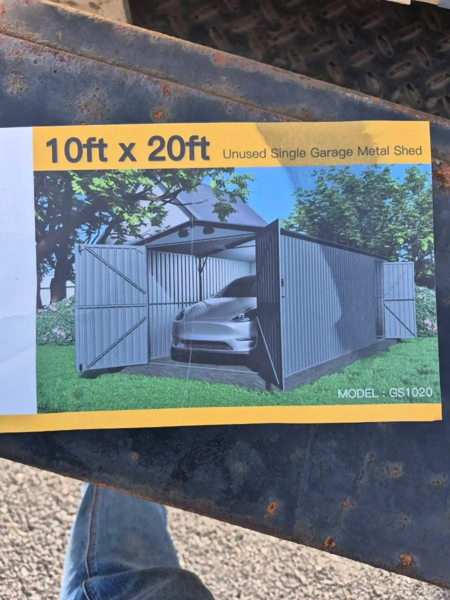 10 x 20ft Steel Shed Storage - Image 3