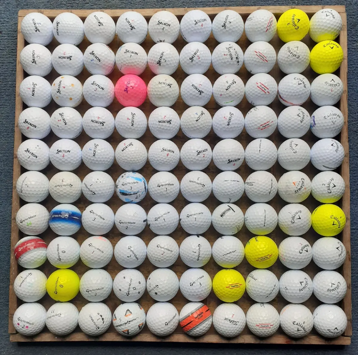 100 Grade A Top brands golf balls 60eu