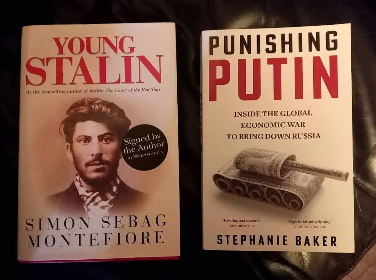 Stalin and Putin Books - Image 1