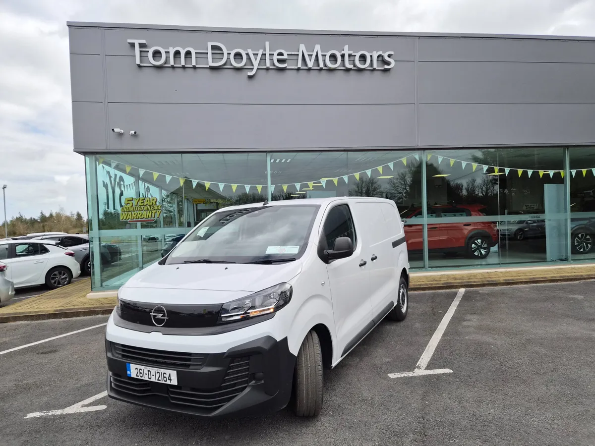 NEW Opel Vivaro 2026 1.5 Diesel Manual - Image 1