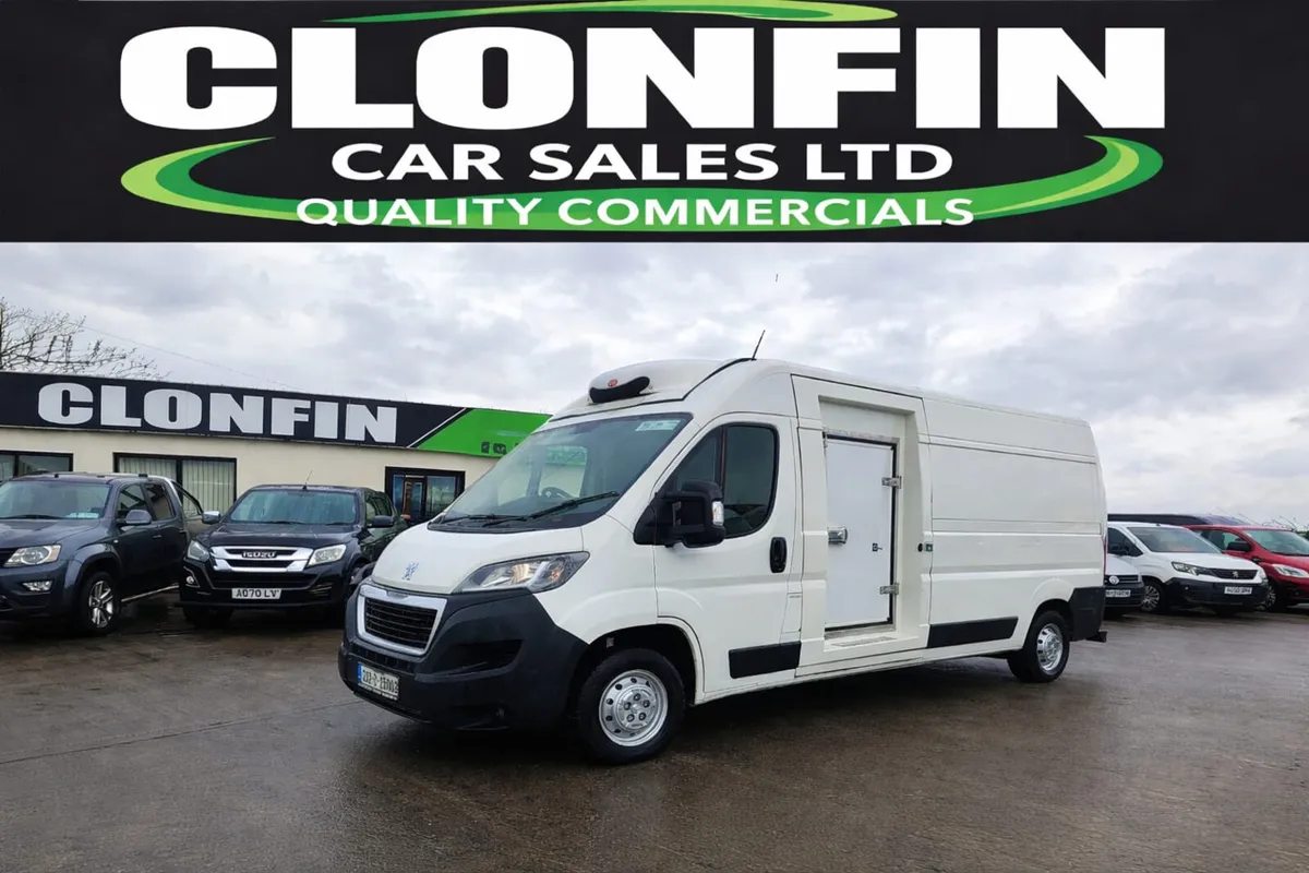 202 PEUGEOT BOXER FRIDGE VAN OVERNIGHT PLUG IN - Image 1