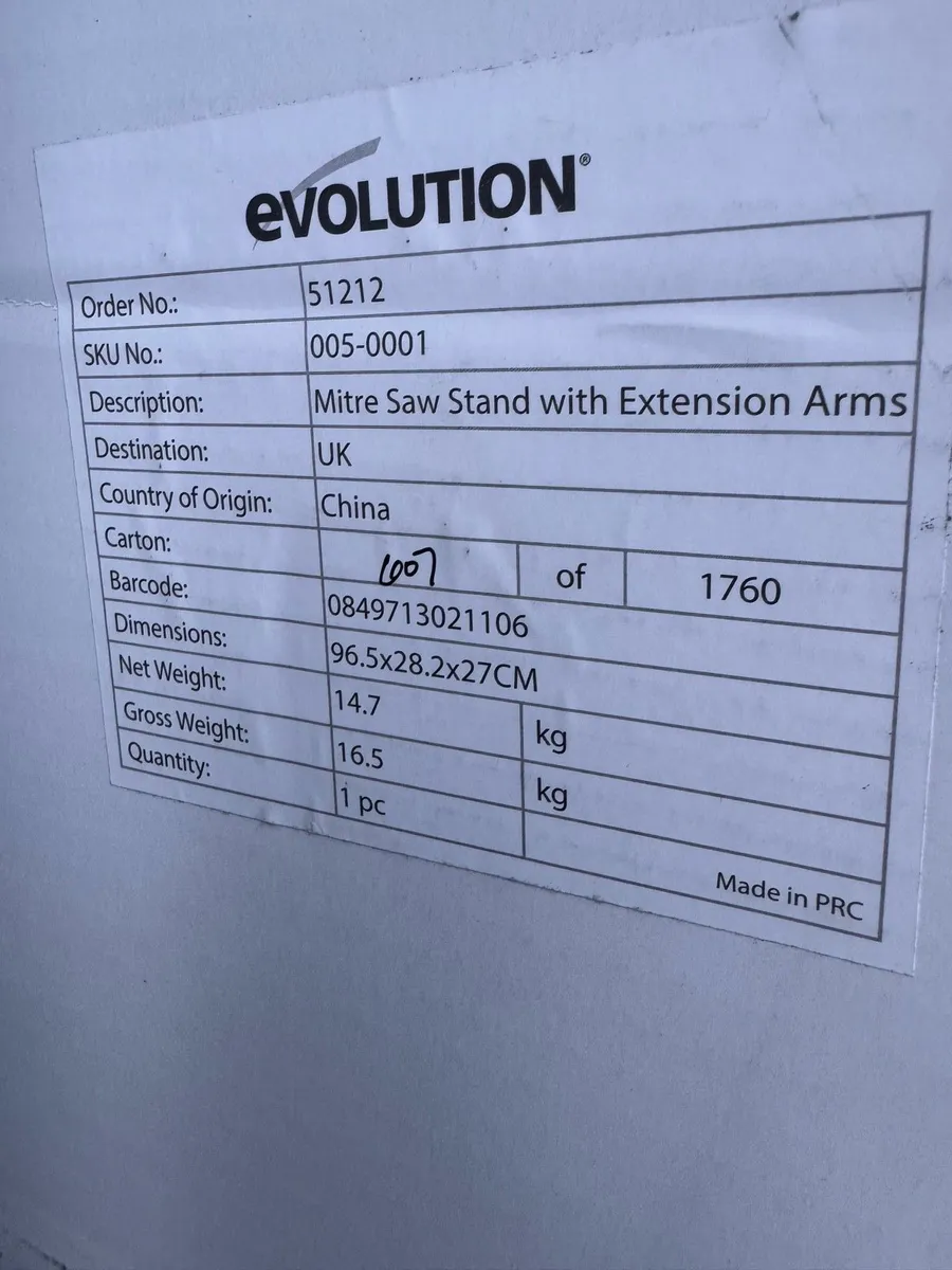 Mitre saw stand - Image 4