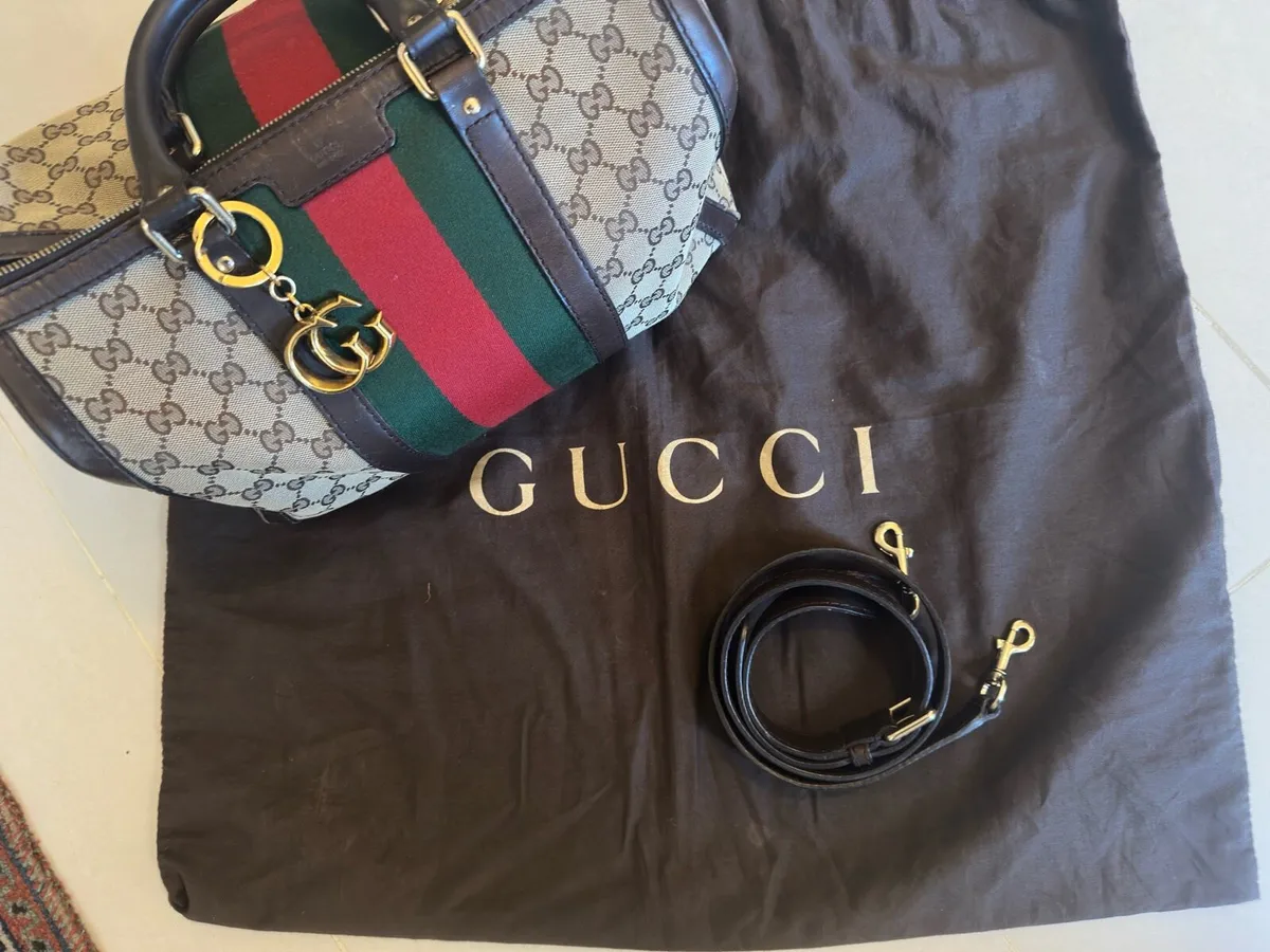 Gucci Boston Handbag - Image 1