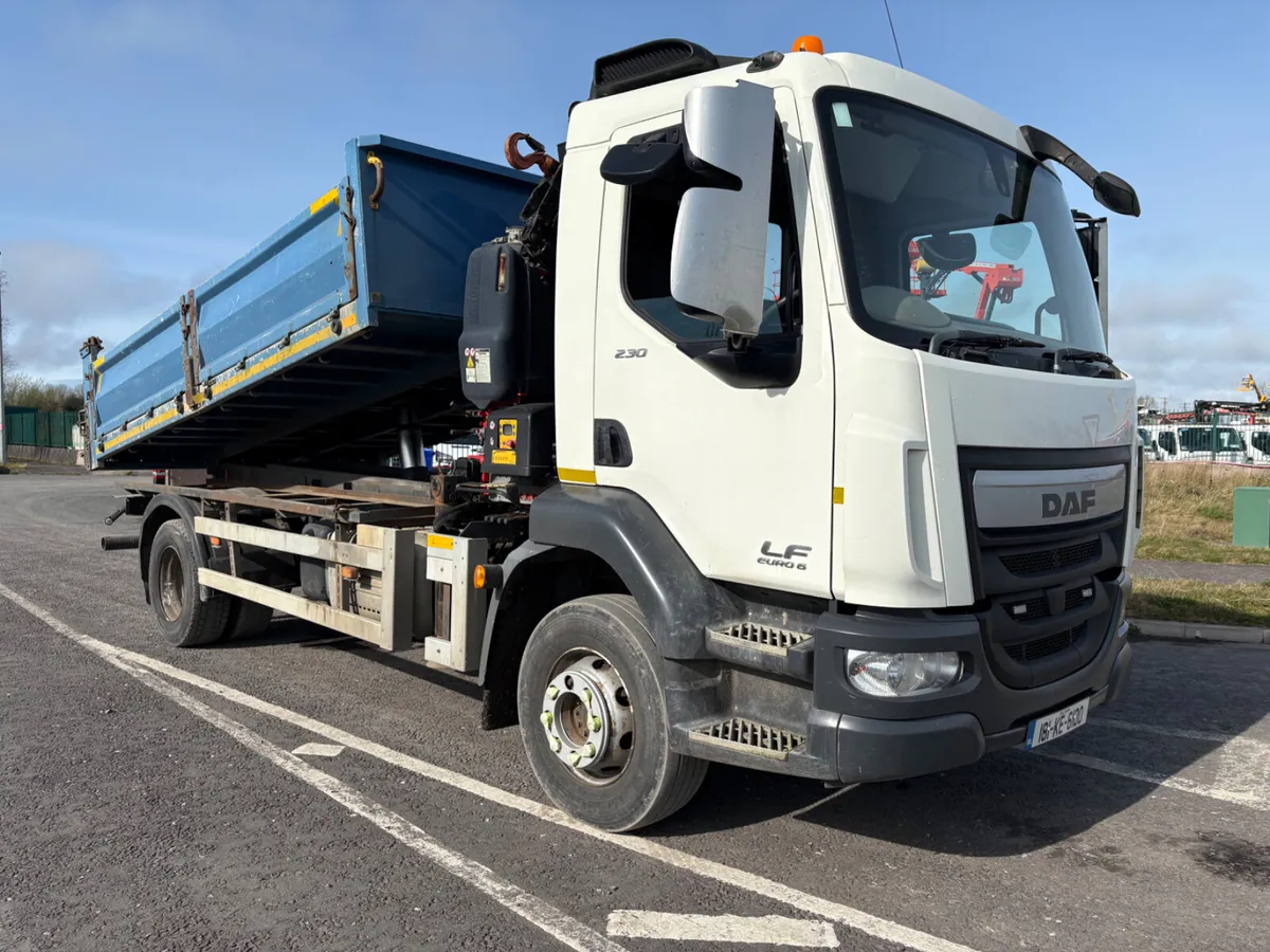 Daf 16 Ton Tipper Crane - Image 1