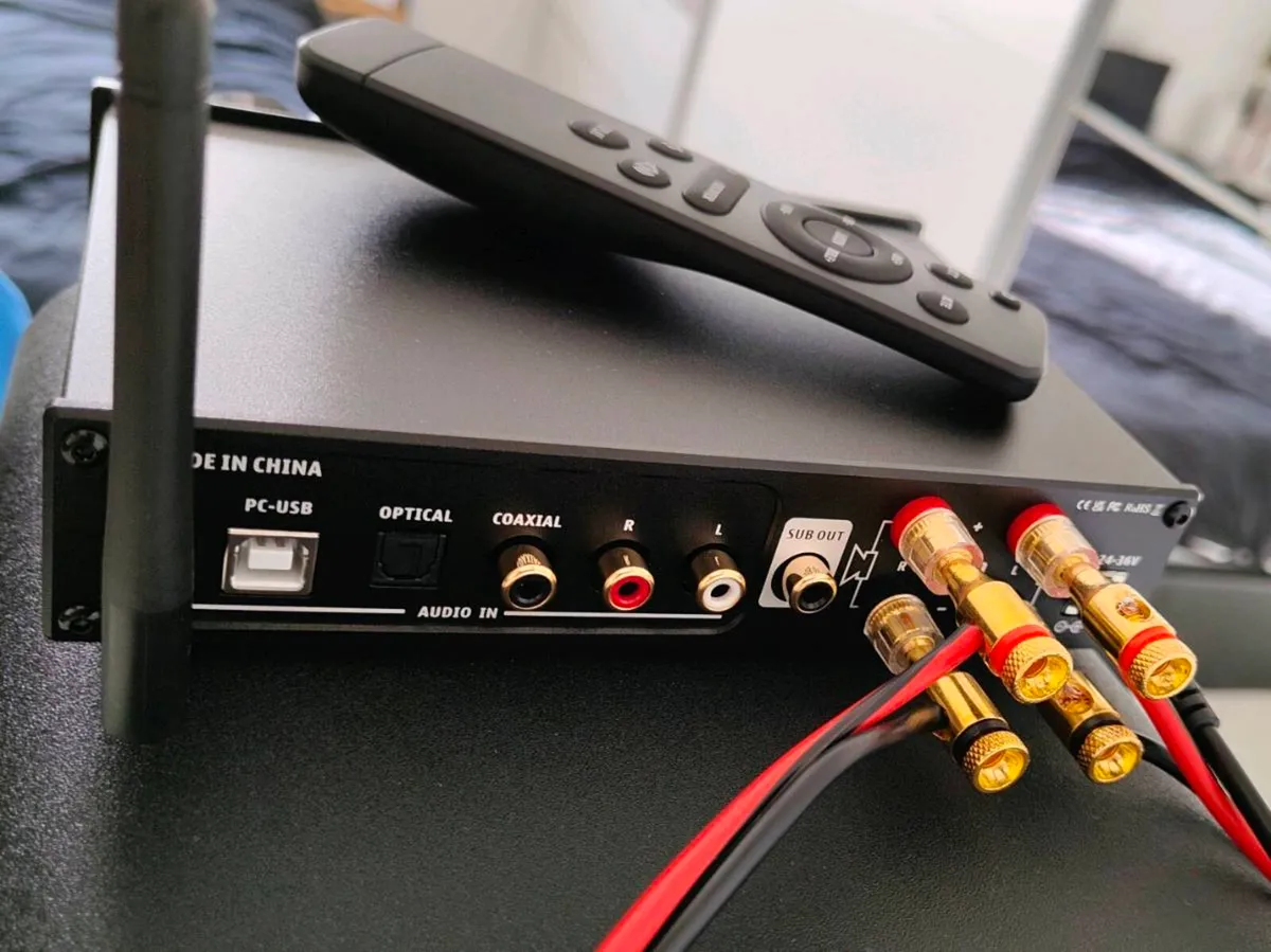 Aiyima®️ 2x120W🔊Amp Dac ACC.SBC.aptX.aptX LL 🎶🎵 - Image 4