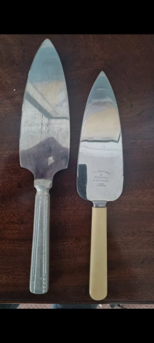 Vintage Sheffield Cake Slices 1950s - Image 1