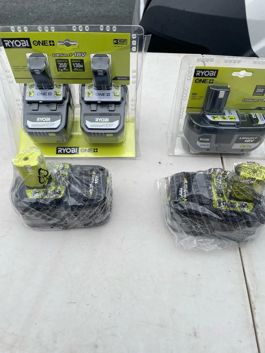 Ryobi 5amp battery’s - Image 1