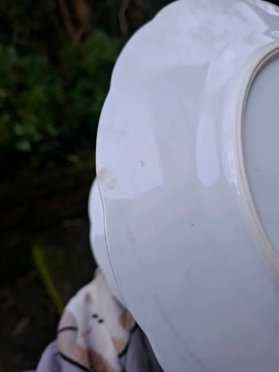 Homemade willow style porcelain cake stand - Image 3