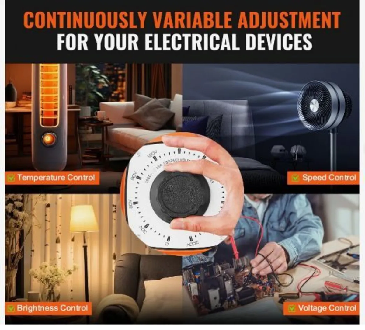 3000VA Auto Variable Voltage Transformer - Image 2