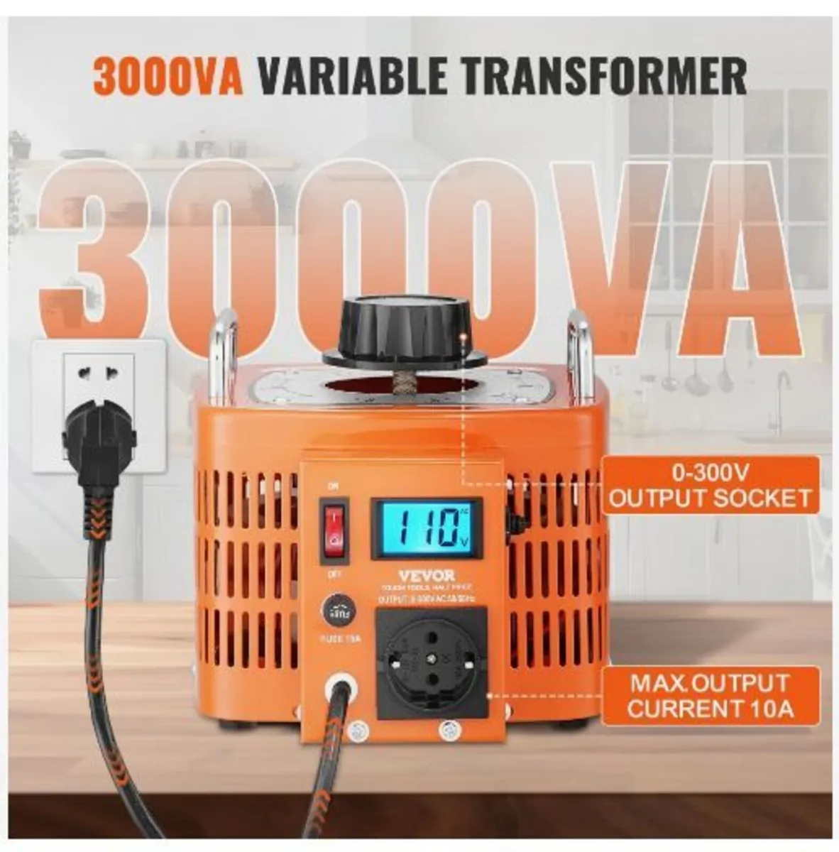 3000VA Auto Variable Voltage Transformer - Image 3