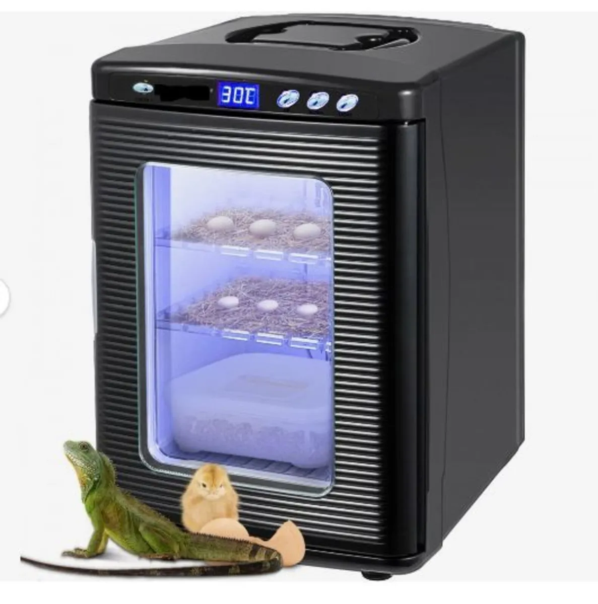 Black Reptile Incubator 25L Scientific Lab - Image 1