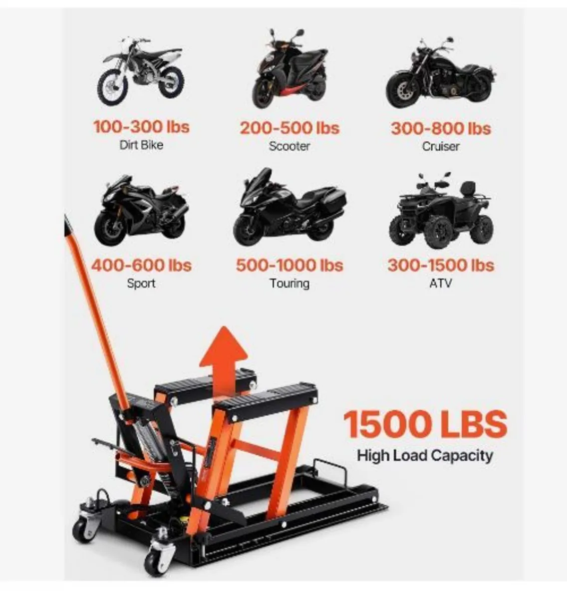 Motorcycle Hydraulic Pump Jack - Image 2