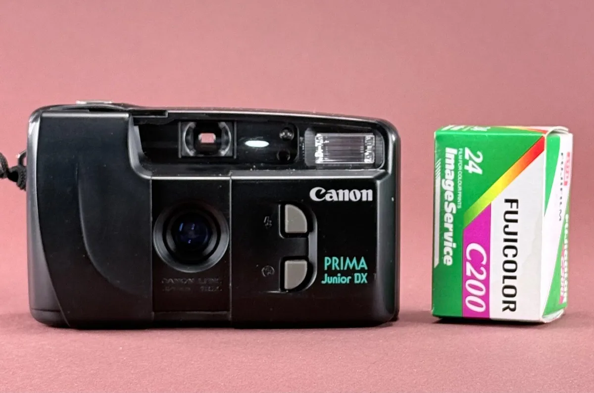 Canon Prima Junior DX  film  Camera - Image 1