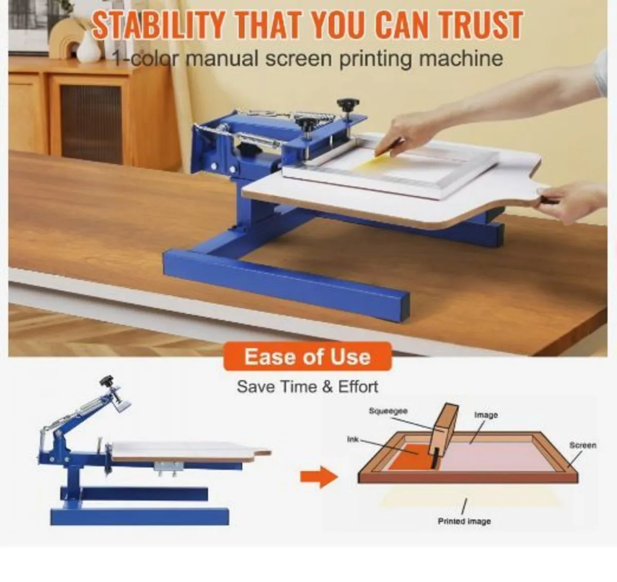 Screen Printing Machine, 1 Color 1 Station - Image 2