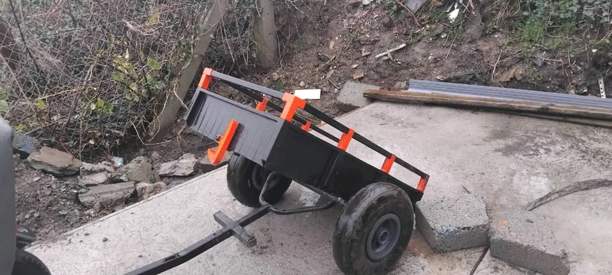 Dino go cart and berg tipping trailer - Image 2