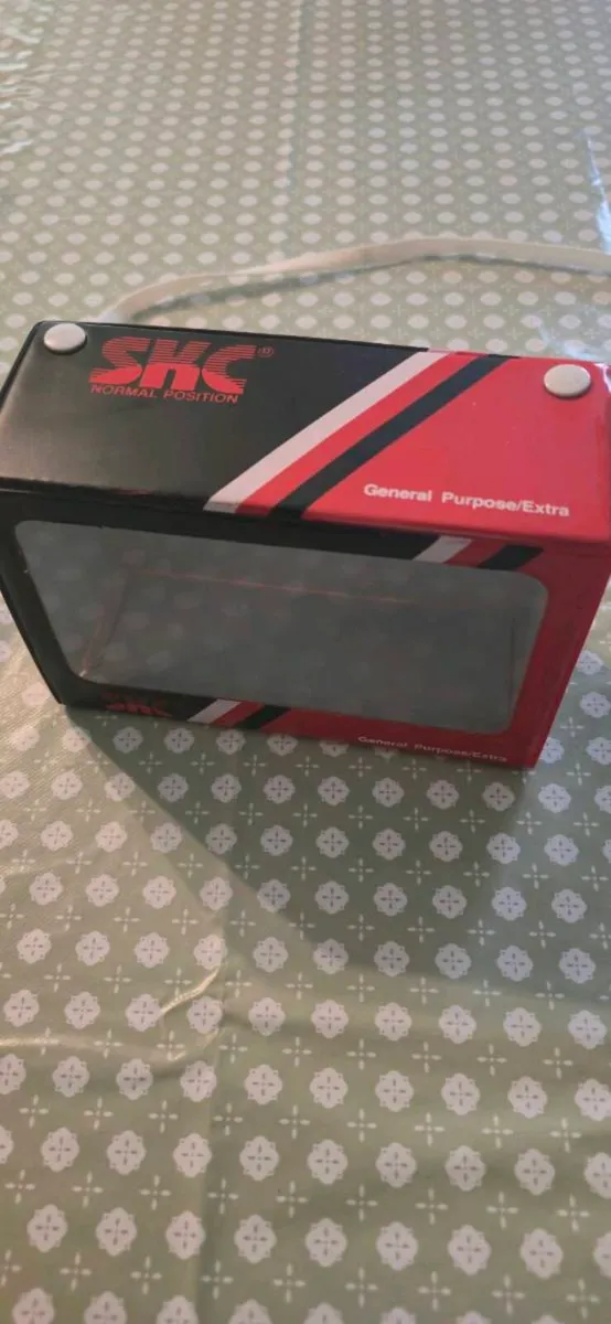 VINTAGE BOX SKC FOR 10 TAPE CASSETTES  RARE - Image 3