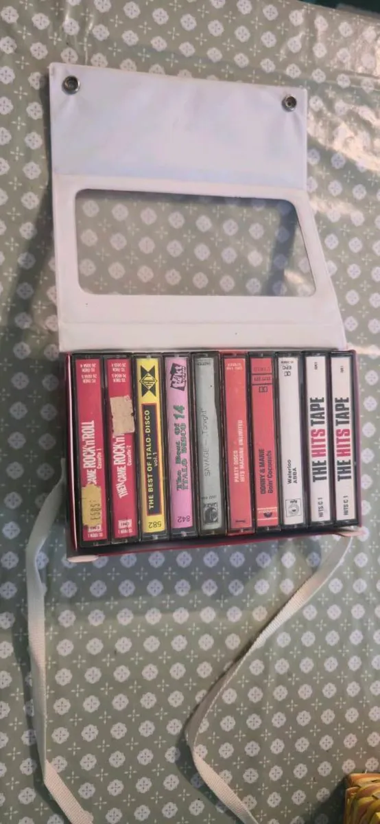 VINTAGE BOX SKC FOR 10 TAPE CASSETTES  RARE - Image 2