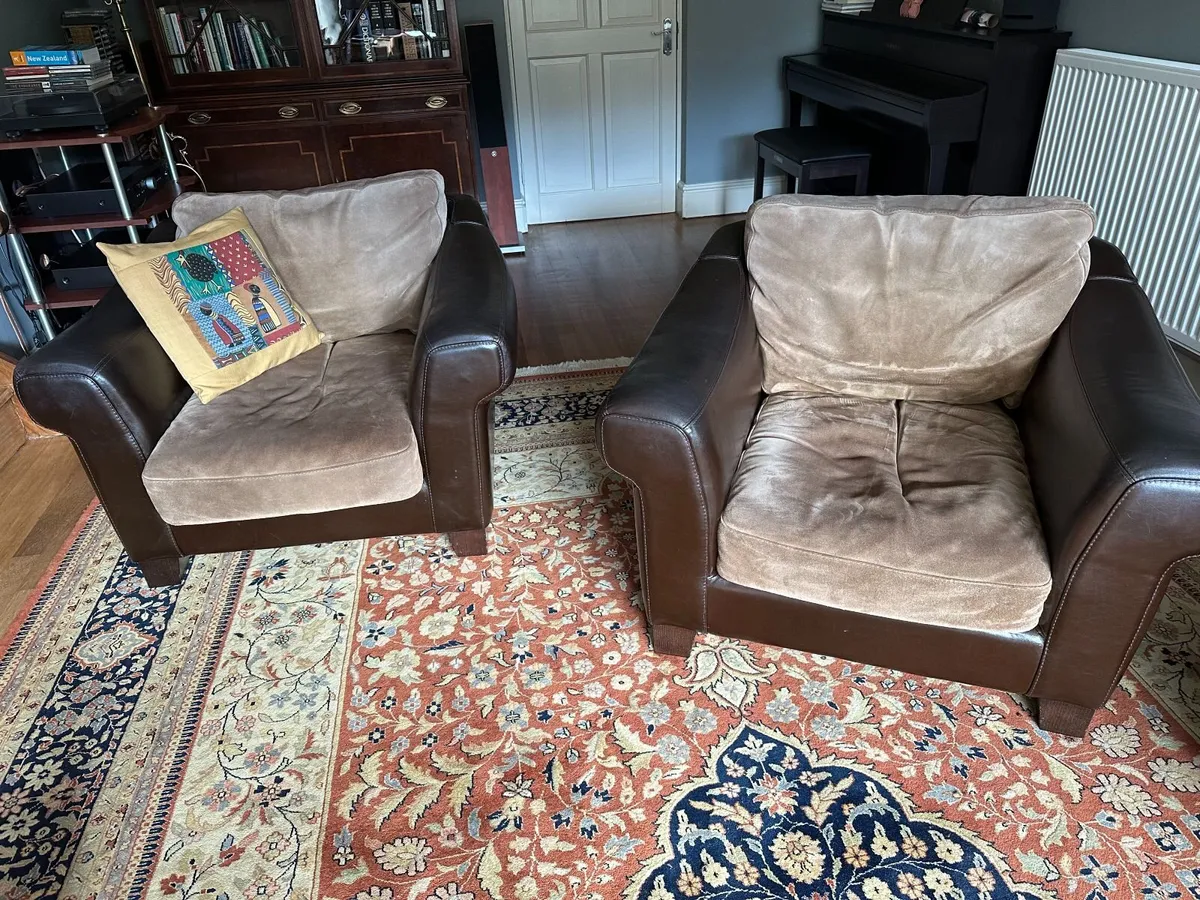 3 Piece Leather Suite - Image 2