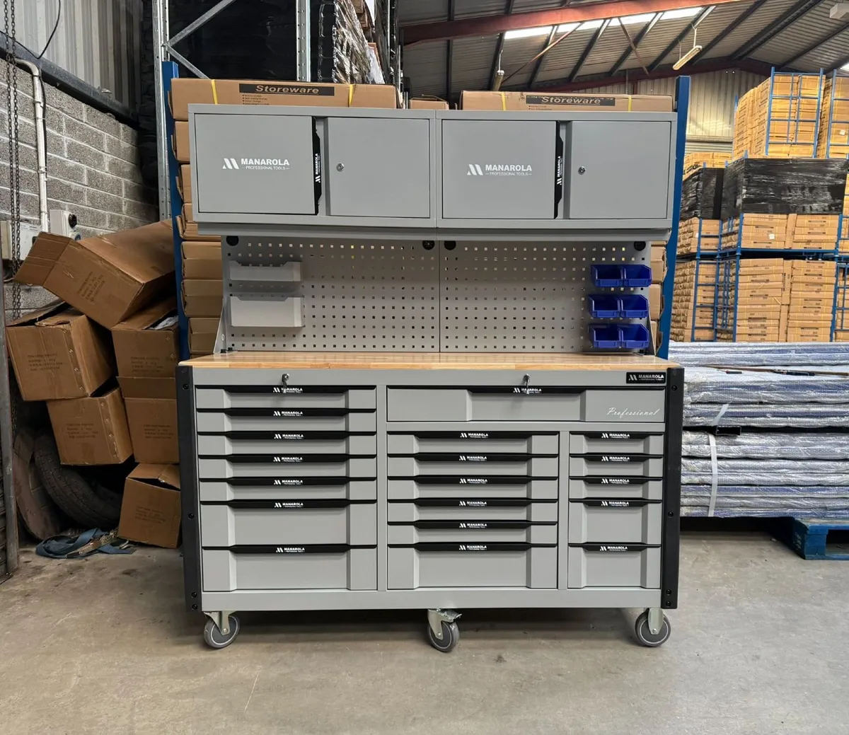 19 Drawer Tool Box Toolchest Toolboxes Industrial - Image 1