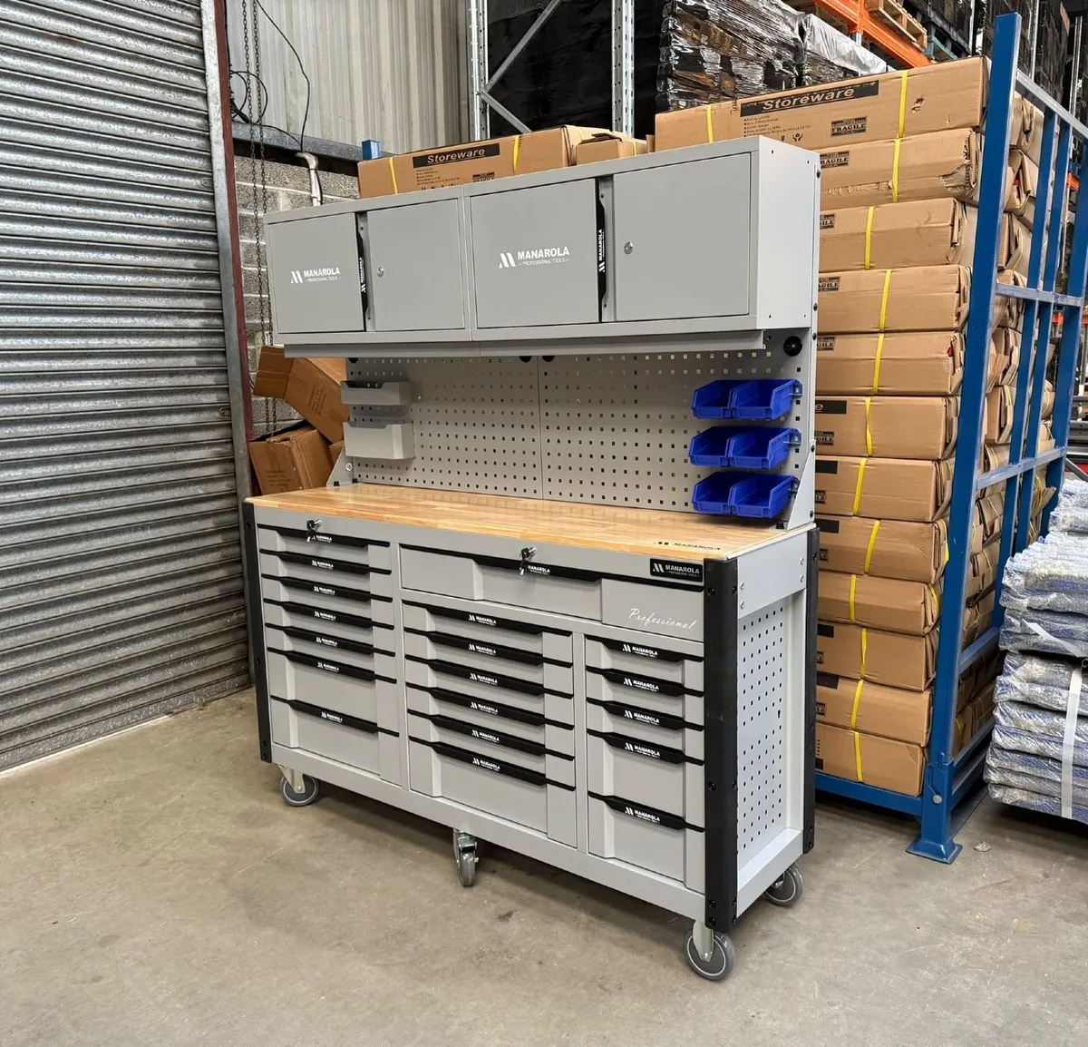 19 Drawer Tool Box Toolchest Toolboxes Industrial - Image 2