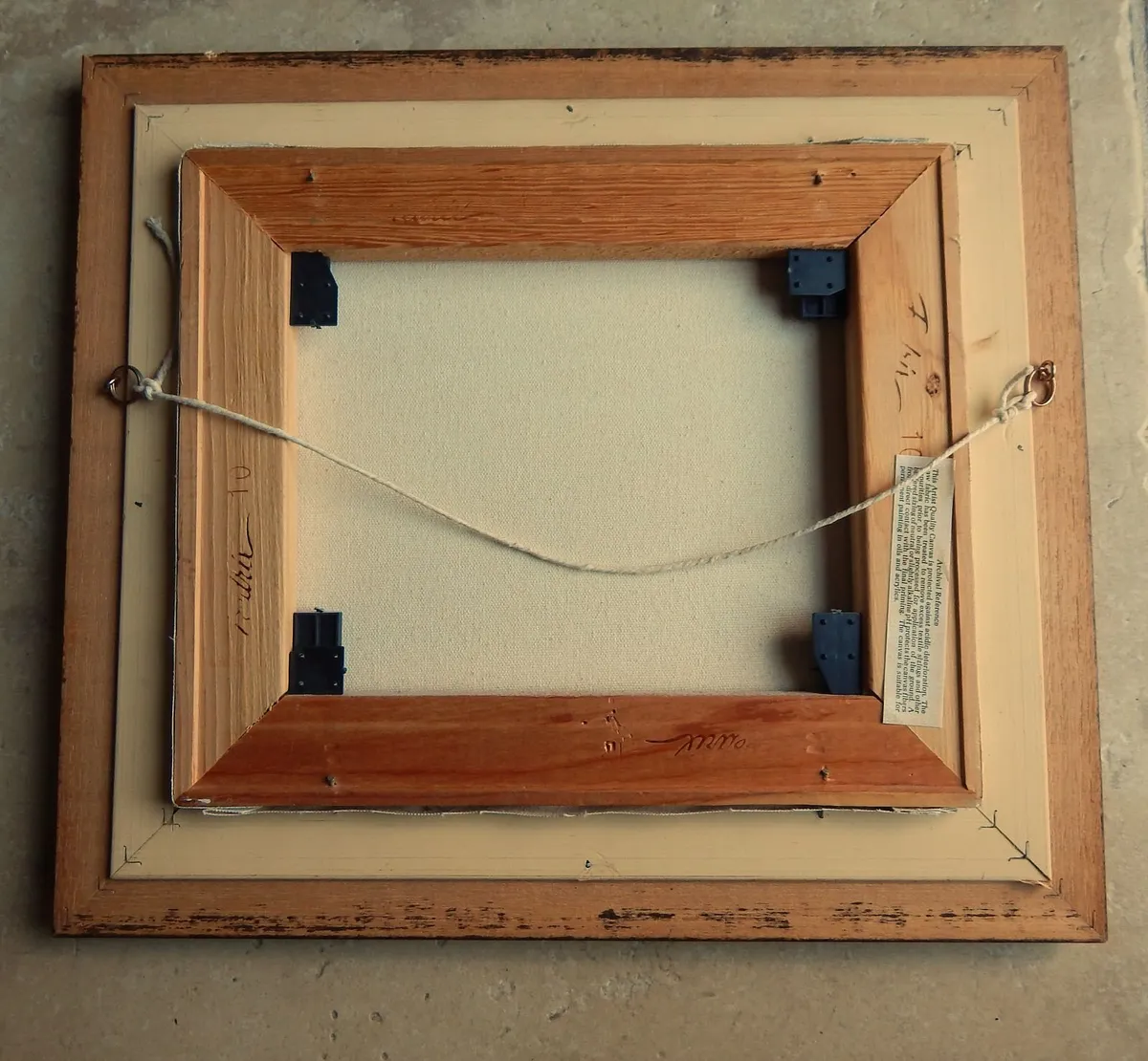 Signed Oil on Canvas Painting - Image 2