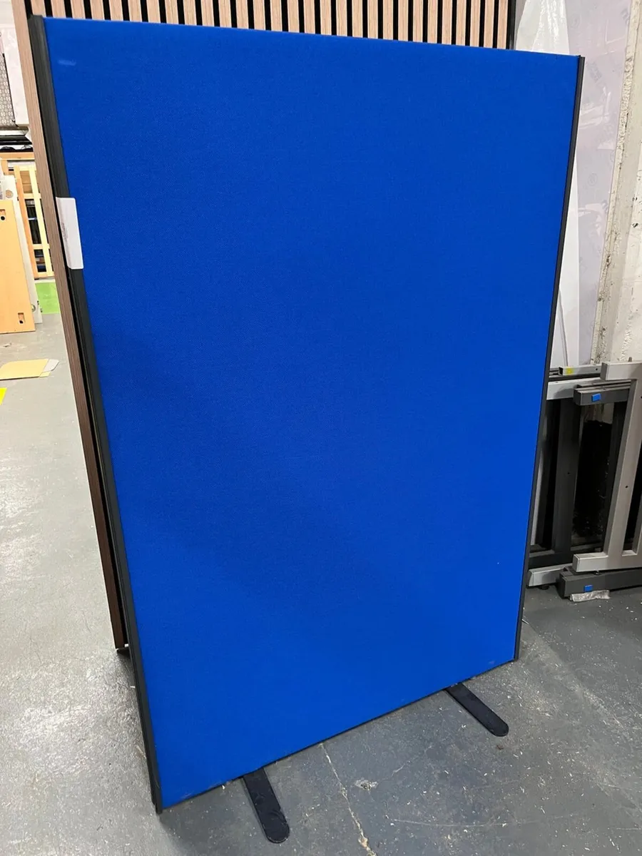 Floor standing fabric screen dividers @ CJM - Image 2