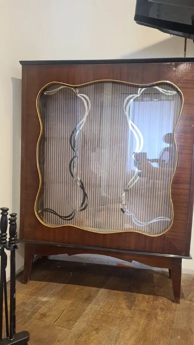 Antique display cabinet