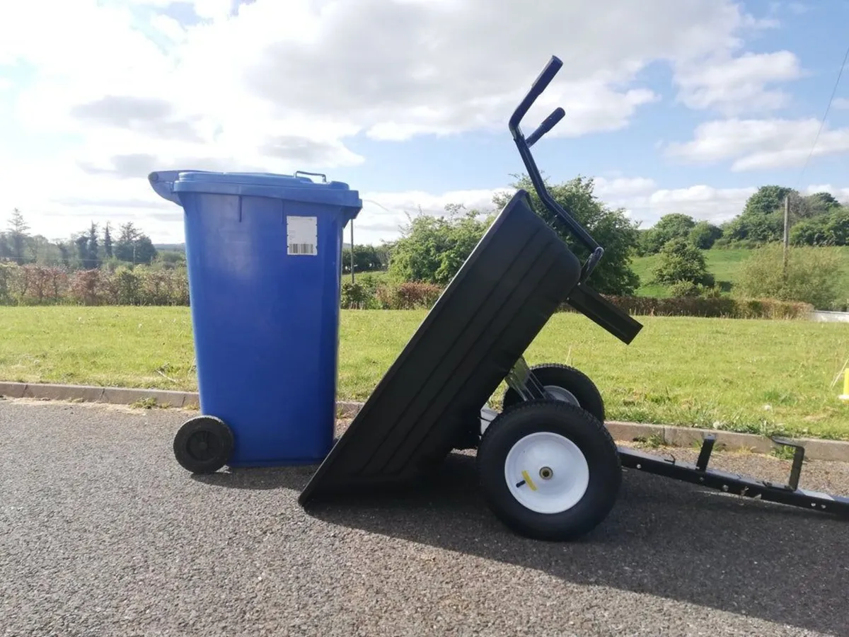 Quad / Lawnmower Wheelbarrow Trailer ..Free delive - Image 2