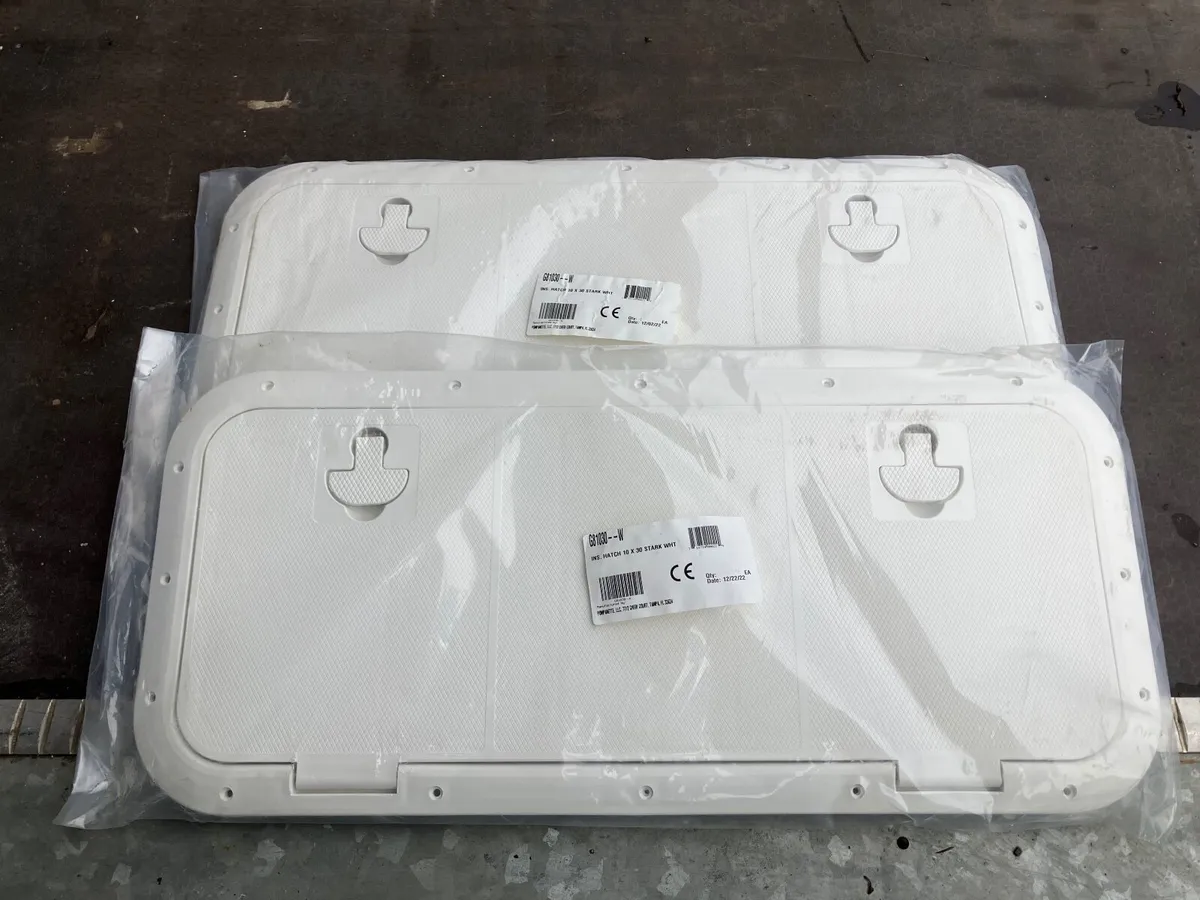 BOAT HATCH FOR STORAGE AREAS BRAND NEW 30X10 INCH - Image 3