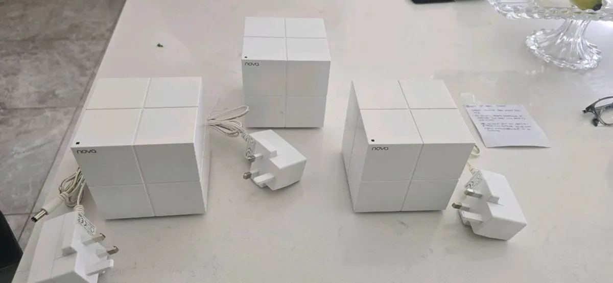 Tenda MW6 Mesh Router WiFi System – 3 Nodes - Image 1