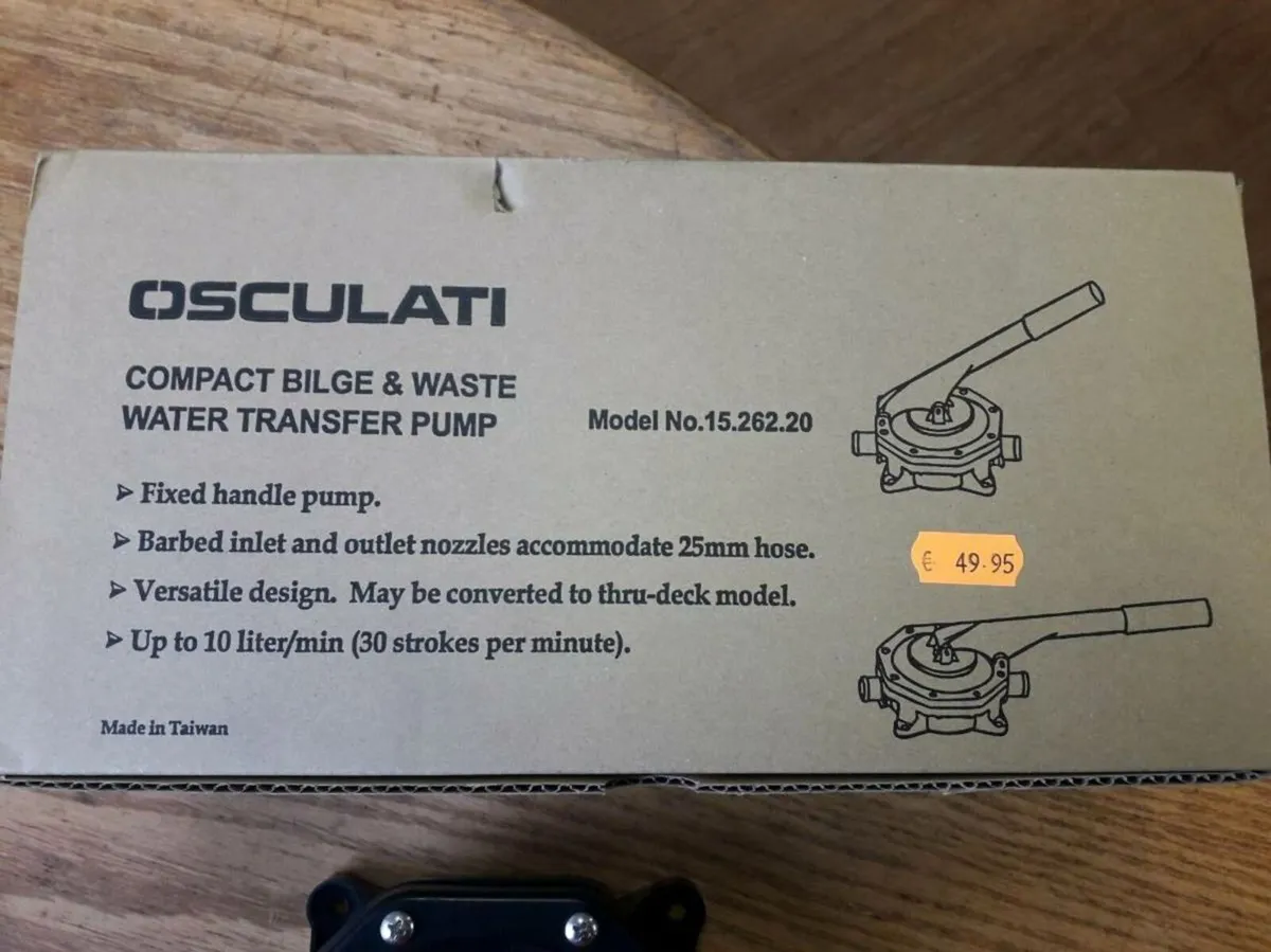 New unused Bilge Pump, still in box - Image 3