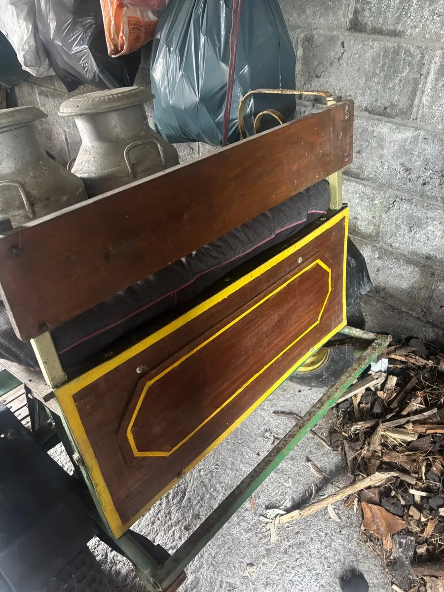 Horse Cart and Churns - Image 3