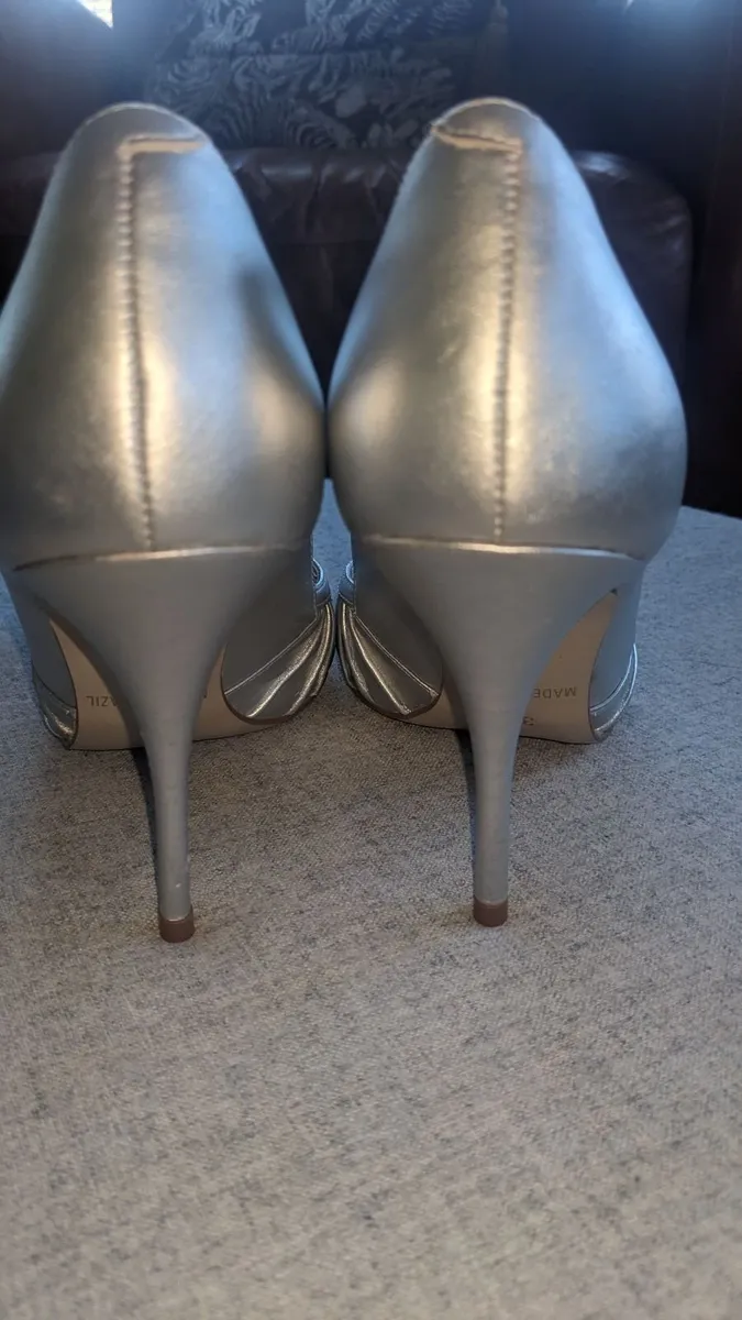 Dune Silver heels - Image 3