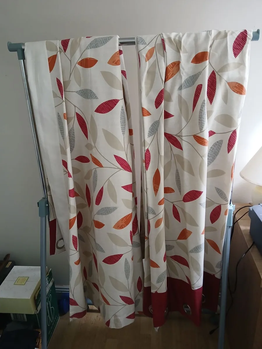J. Rosenthal Red Beechwood curtains