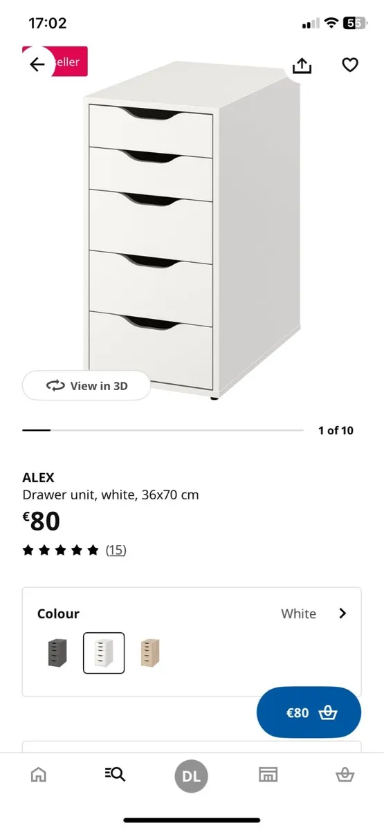 Ikea Alex Drawers - Image 4