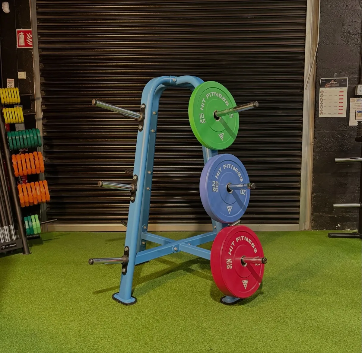 Exigo Olympic Bumper Plate Weight Tree - Image 1