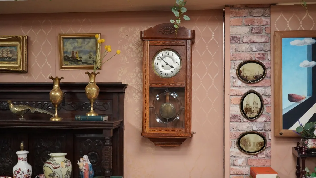 Kienzle Art Deco Wall Clock c.1930 - Image 1