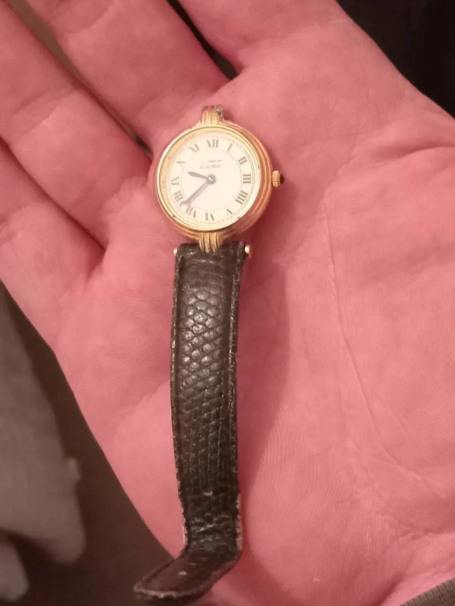 vintage must de  cartier  watch - Image 1