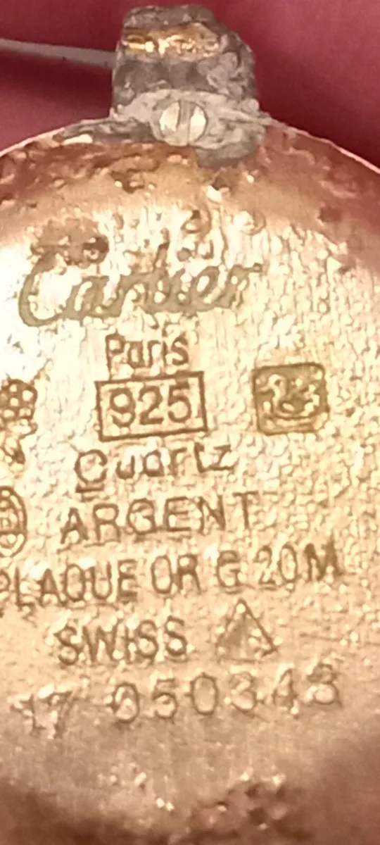 vintage must de  cartier  watch - Image 3