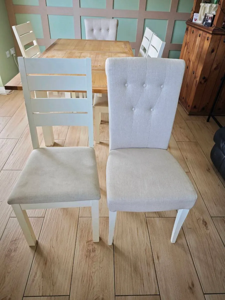 Kitchen Table & 6 Chairs - Image 4