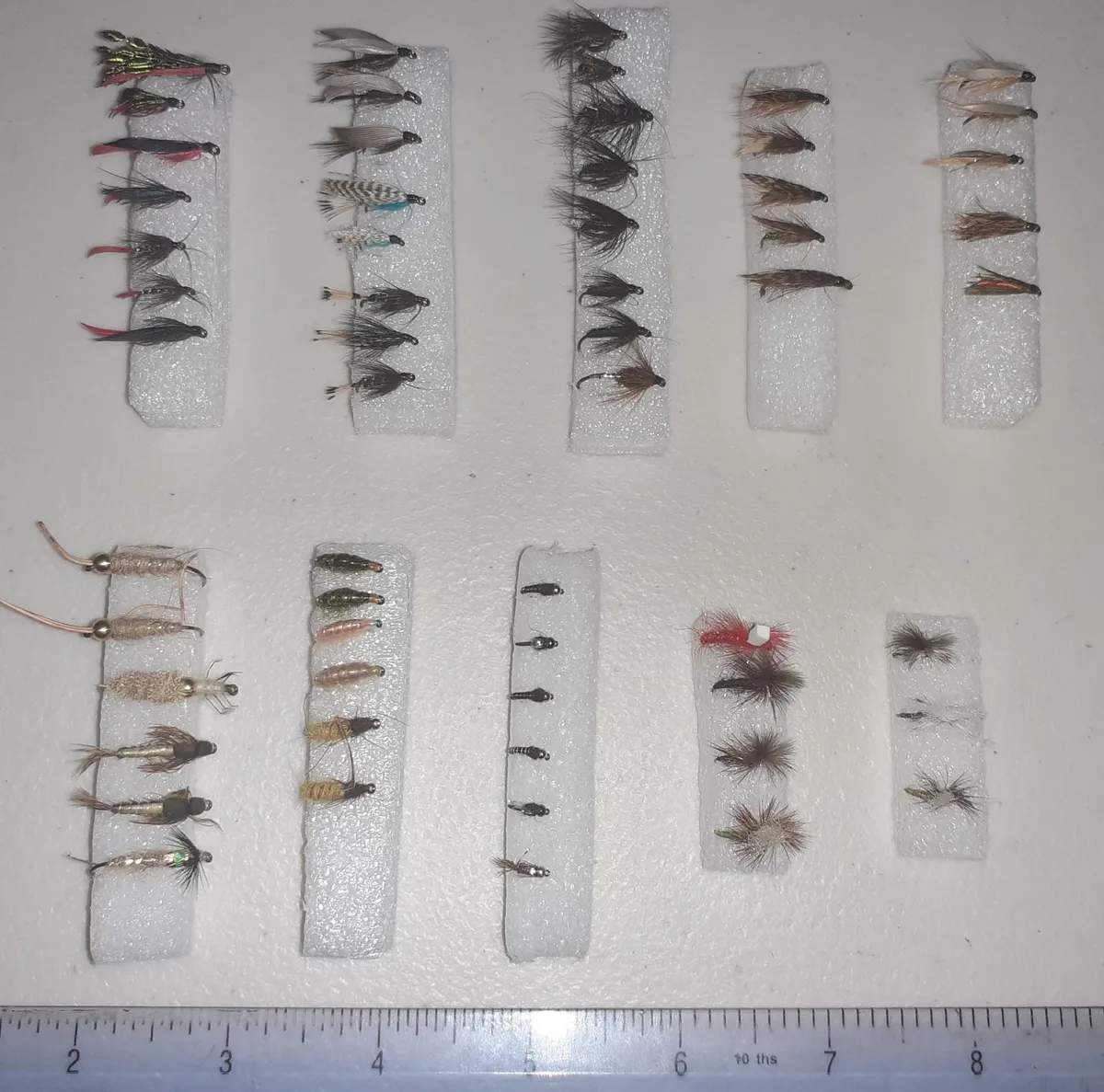 Trout flies various