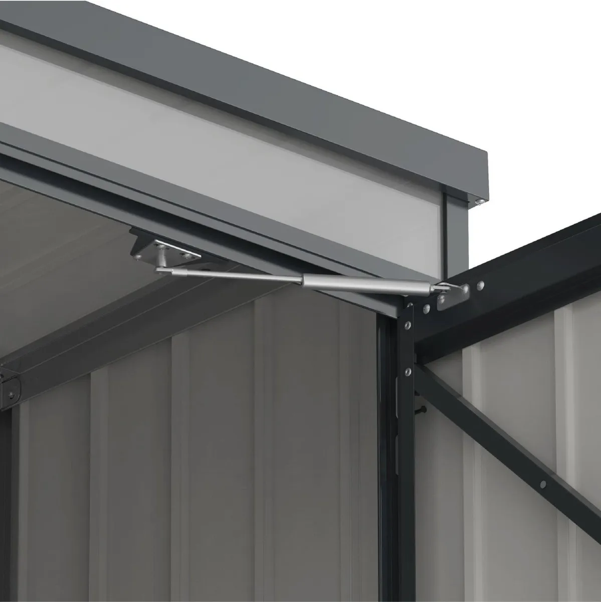 🏡 5x2 Palladium Steel Garden Shed – Free Shipping - Image 2